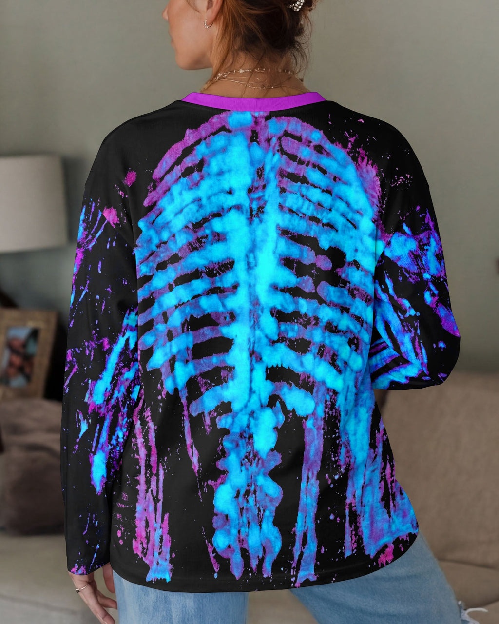 WILD SPIRIT SKELETON ALL OVER PRINT - RI1603261